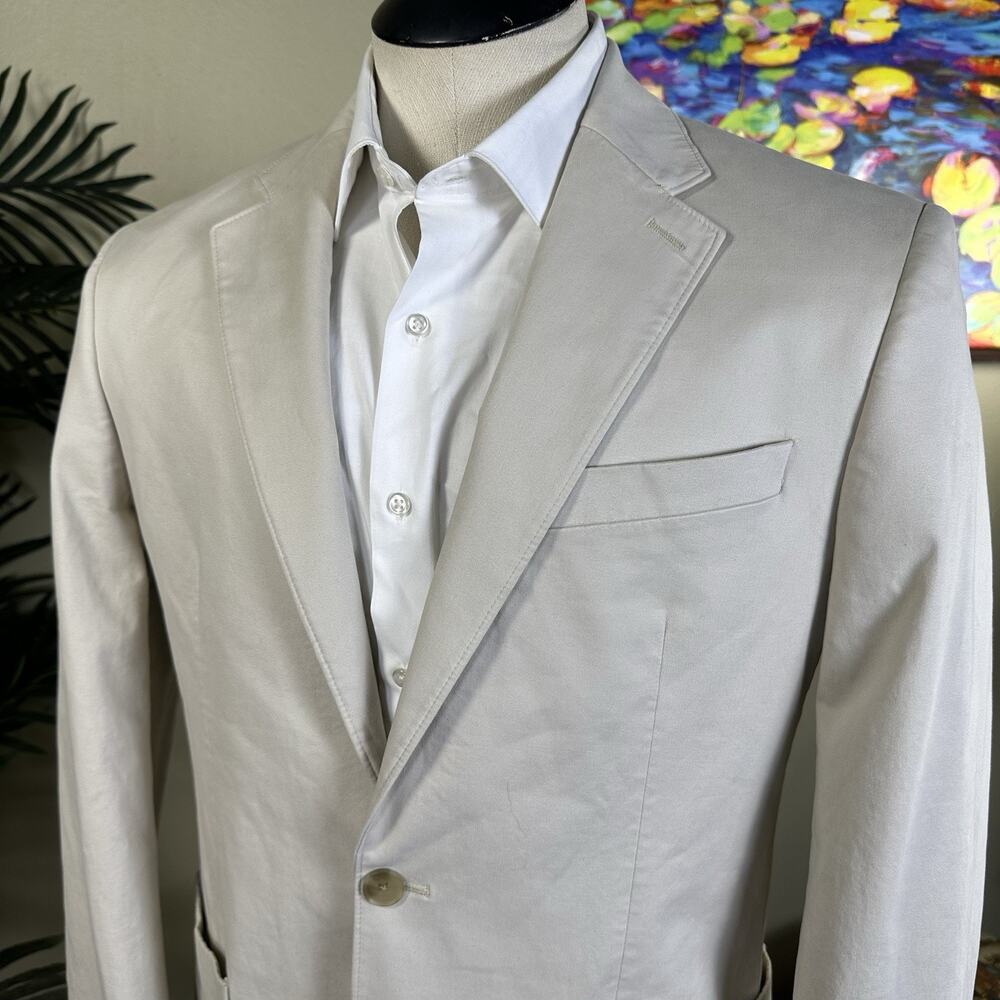 Express Sport Coat Men 40L SLIM Cotton Spandex Perfect !